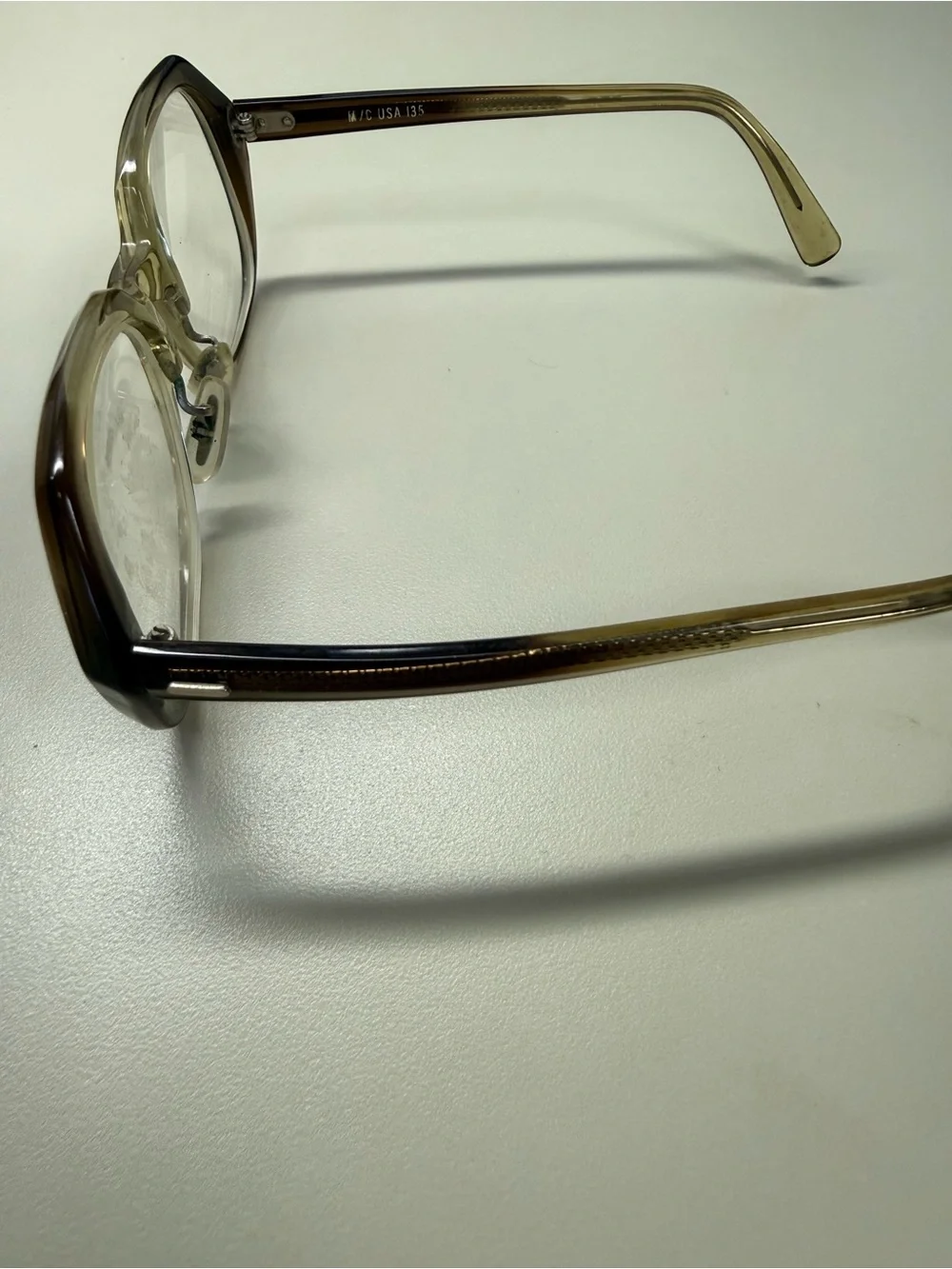 Martin Copeland M/C Vintage Mid Century Eyeglasses Frame Model 9499 Green